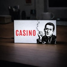 Gişe Arts Masa Lambası - Casino Adaptörlü Dekoratif & Hediyelik Lamba