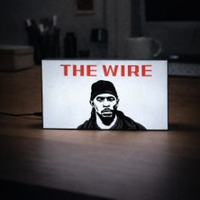 Gişe Arts Masa Lambası - The Wire Adaptörlü Dekoratif & Hediyelik Lamba