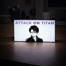 Gişe Arts Masa Lambası - Attack On Titan Adaptörlü Dekoratif & Hediyelik Lamba