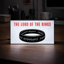 Gişe Arts Masa Lambası - The Lord Of The Rings (Yüzüklerin Efendisi) Adaptörlü Dekoratif & Hediyelik Lamba