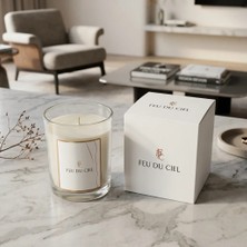 Feu du Ciel Pure Volcano Lavanta Amber Sedir Kokulu Mum 150 gr
