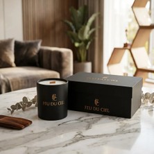 Feu du Ciel Signature Fairy Chimney Bergamot Leylak Sandal Ağacı Kokulu Mum 150 gr