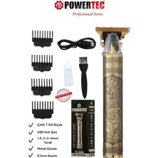 Powertec TR-8950 Saç Sakal Ense Vücut Tıraş Makinesi (2 Yıl Garantili)