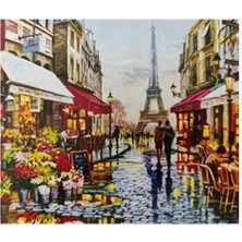 Atlas Hobi Hı Stone 5d Elmas Boncuk Taş Işleme Mozaik Goblen Kit 50X40CM