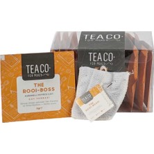 Tea Co Karamelli Roybos Çayı 12 Adet Müslin Çay Torbası ile Doğal ve Katkısız Lezzet