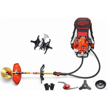 Raider Pro Model Benzinli Sırt Tırpan Ot Çalı Biçme Akrep Akrobat Çapalamalı