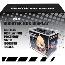 Ultra Pro - Pokémon Booster Paketi Için Akrilik Teşhir Kutusu - Koleksiyon Kartlarınızı ve Oyun Kartlarınızı Orijinal Kutuda Koruyun, Kart Koruyucu (7,8 cm G x 12,6 cm D x 14 cm U)