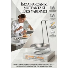 Inox Kepçe Standı - Kaşık Kepçe Standı- Profesyonel Şef Tasarımı 722042