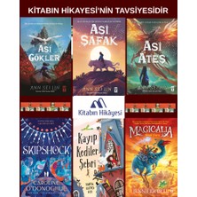 Genç Timaş Asi Ateş, Asi Gökler, Asi Şafak, Skipshock, Kayıp Kediler Şehri, Magicalia Keşif Turu (6kitap) 7-8 Sınıf