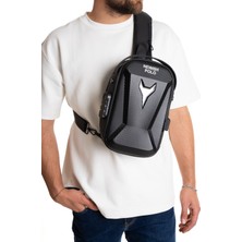 Newish Polo  Erkek Şifreli Kilitli Su Geçirmez Sling Bag Çapraz Omuz ve Sırt Çantası - NEWPOLO404