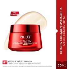 Vichy Liftactiv Collagen Specialist 16 Anti Aging Day Cream - Yaşlanma Karşıtı Gündüz Kremi 50ML