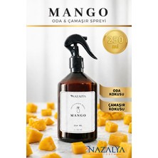Nazalya Mango - Oda ve Çamaşır Spreyi Oda Kokusu Kalıcı ve Ferah Etkili Room Spray 250ML