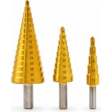 Cmc Tools Kademeli Matkap Ucu Seti 3 Parça Hss 4-32 mm