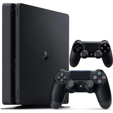 Sony Playstation 4 Slim Kasa 500 GB +( Yenilenmiş. )+ 2. Ps4 Kol