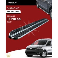 Ankatech Renault Express diamond krom Yan Basamak 203 cm 2021 Üzeri