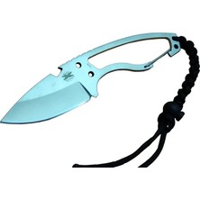 Gear Heat Hiker TX06WY Kamp Bıçağı 20 cm - Kancalı Metal Sap, Açacaklı, Ipli