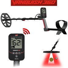 Minelab VANQUISH360 İzmit Dedektör Altın ve Define Dedektörü Şarjlı Şu Geçirmez