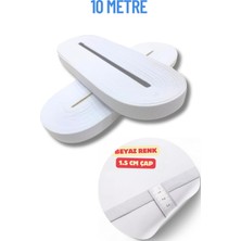 Sıhhat Dardokuma 1,5 cm 10 Metre Beyaz Dokuma Lastik