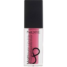 Note Cosmetics Mattever Lip-Ink Mat ve Kalıcı Likit Ruj 09 All About Pink