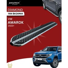 Ankatech Vw Amarok 2 diamond krom Yan Basamak 203 cm 2023 Üzeri