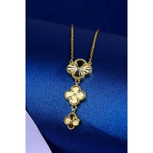 Innuendo Jewelry 925 Ayar Gümüş 3'lü Yonca Kolye