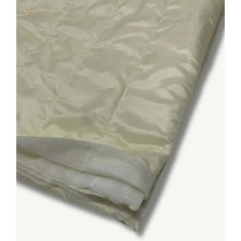 Yiğit Kumaş Krem Ince Kapitone Kumaş, Parça 270X140 cm - Tek Taraflı