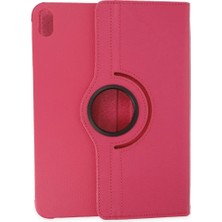 Ipad 2022 10.9 (10.nesil) Kılıf 360 Tablet Deri Kılıf - Pembe