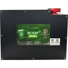 Tsm Electrozirve 12.8V 200AH Slim Kasa Lityum (Lifepo4) Batarya