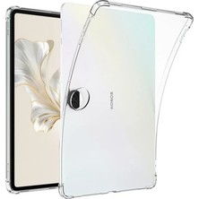 Huawei Honor Pad 9 Kılıf Anti Shock Tablet Silikon - Şeffaf