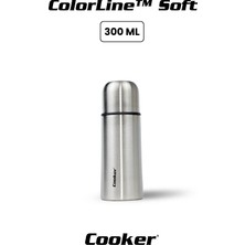 Cooker Colorline Soft 300 ml Paslanmaz Çelik Termos CKR2114