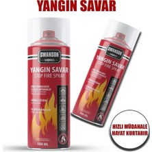 Yangın Savar Tüpü Sprey