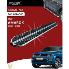 Ankatech Vw Amarok diamond krom Yan Basamak 203 cm 2010-2023