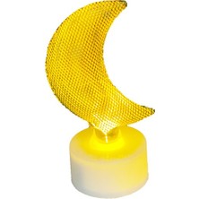 Dekoratif LED Lamba Metal Kaliteli Hediyelik  2 Adet (Lisinya)
