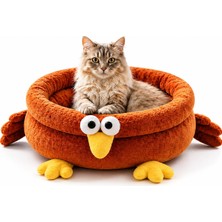 Lepus Duck Kedi ve Köpek Yatağı Kahverengi