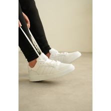 Kuback Beyaz Cilt Günlük Erkek Ayakkabı  Rahat Comfort Taban Şık Casual SNEAKERKB-013
