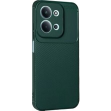 Eco Port Xiaomi Redmi 15C 5g Auto Focus Karbon Kapak - Koyu Yeşil