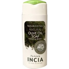 INCIA %100 Doğal Zeytinyağlı Besleyici Sabun 50 ml Tüm Cilt Tipleri İçin Doğal İçerik