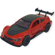 Çek Bırak Metal Arabalar 12 cm - 3671C - Kırmızı (Lisinya)
