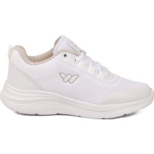 Walkway Beyaz Tekstil Hafif Unisex Spor Ayakkabı 26111 Pete G
