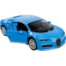 Çek Bırak Metal 12 cm Model Araba - Mavi (Lisinya)