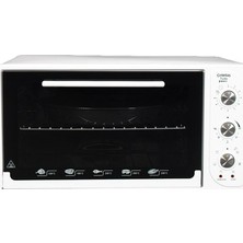 Çetintaş SMXF5 Maxi Fırın 45 Litre Beyaz Turbo Pişirme Özelliği ile Eşit Isı Dağılımı
