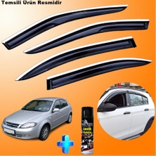 Caraks Lacetti Hb Mügen Cam Rüzgarlığı Abs Nikelaj Krom Cam Rüzgarlığı Tüm Kasalar +Ebrayn Lastik Parlatıcı