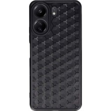 Vintessy Xiaomi Redmi 13C Kılıf Petek Silikon Kapak - Siyah