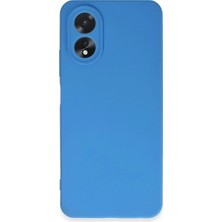 Vintessy Oppo A38 Kılıf First Silikon - Mavi