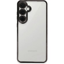 Vintessy Samsung Galaxy S24 Fe Kılıf Razer Lensli Silikon - Siyah
