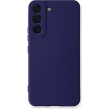 Vintessy Samsung Galaxy S22 Plus Kılıf Nano Içi Kadife Silikon - Mor