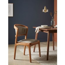 Gazzini Furniture Kensington Iskandinav Ahşap Sandalye