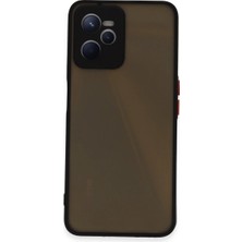 Vintessy Realme C35 Kılıf Montreal Silikon Kapak - Siyah