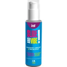 Intt Slide And Vibe 35 ml Böğürtlen Aromalı Kayganlaştırıcı Jel
