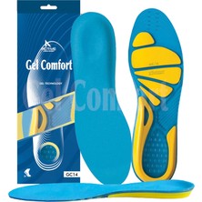 Gel Comfort GC14 | Yumuşak Jel, Rahat, Konfor, Günlük ve Spor Ayakkabılar Için Ortopedik Destekli Iç Tabanlık